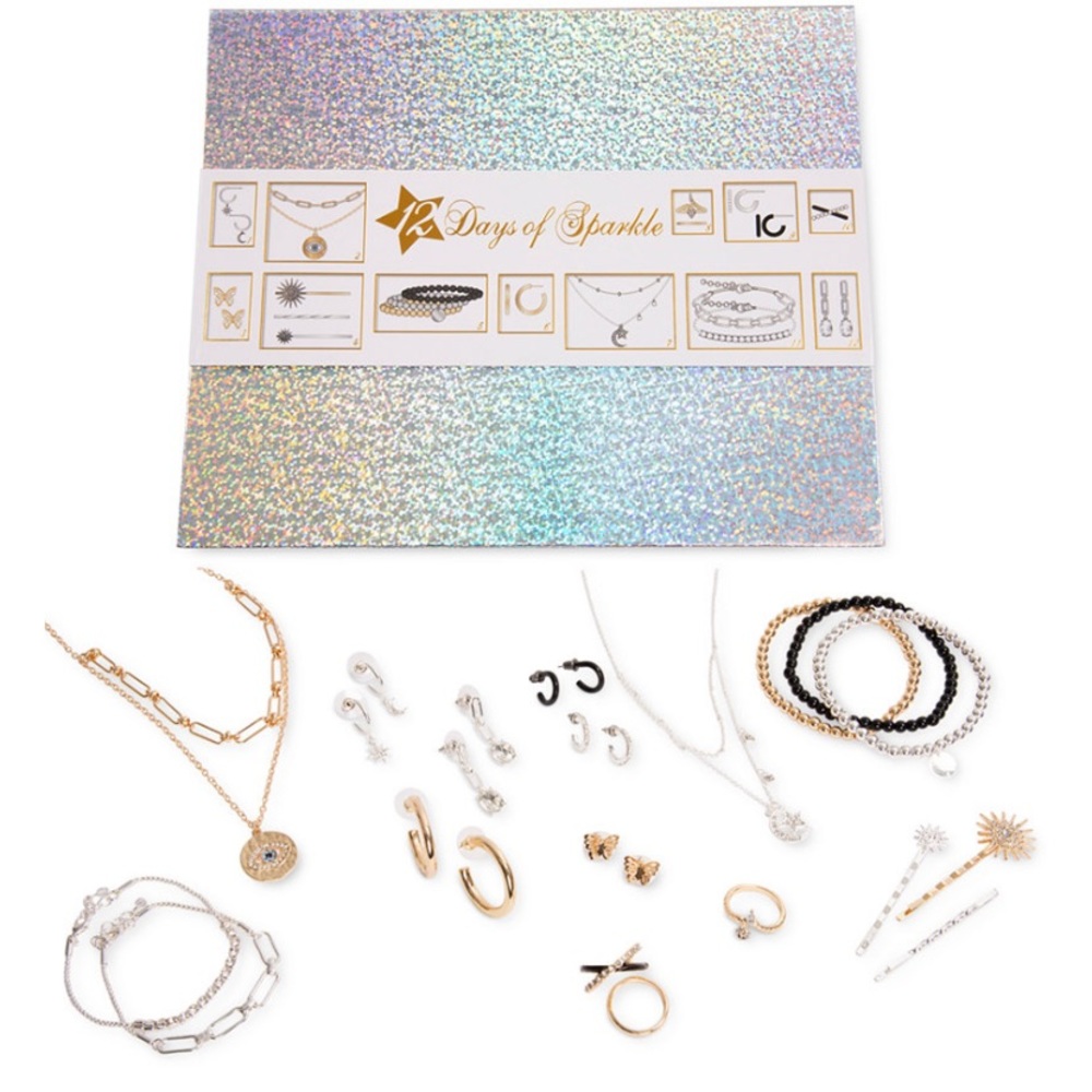 NIB 12 Days of SPARKLES Advent Calendar Christmas is coming!!! 🎄🎄🤶🤶